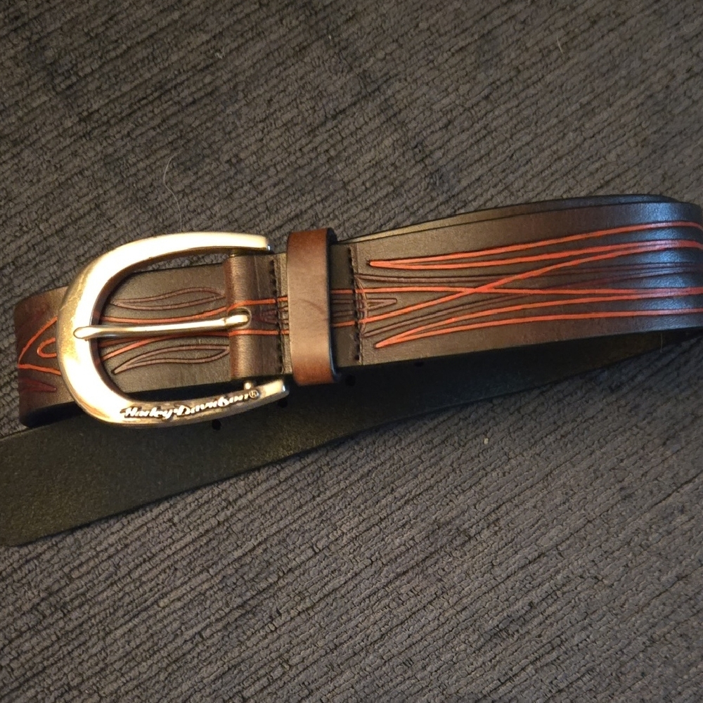 Harley Davidson Leather Belt